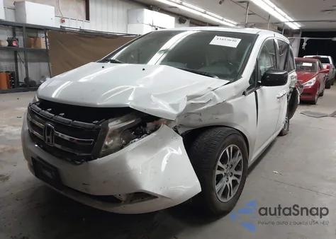 2012 Honda Odyssey Ex-L from USA, damaged, VIN 5FNRL5H67CB140976